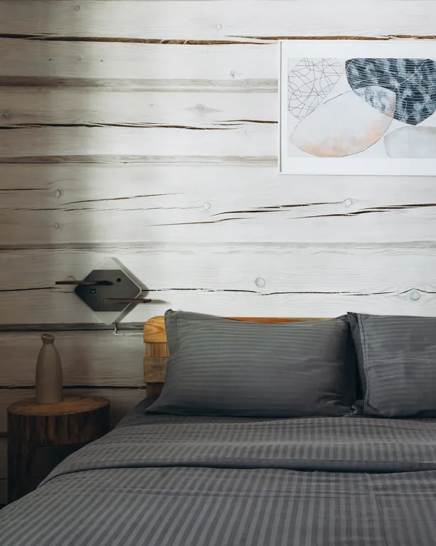 Коттедж синий закат с камином и террасой с видом на реку