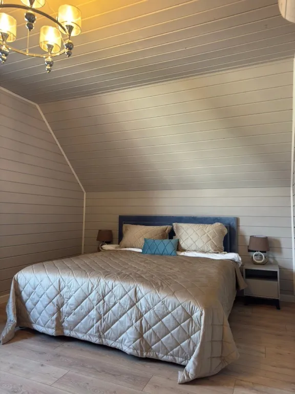 Коттедж Новый дом с баней в Подмосковье — Лопотово