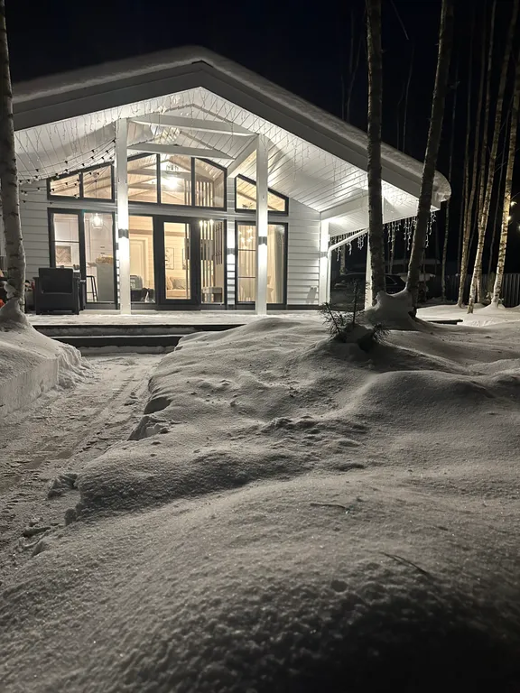 Коттедж в стиле шале в коприно