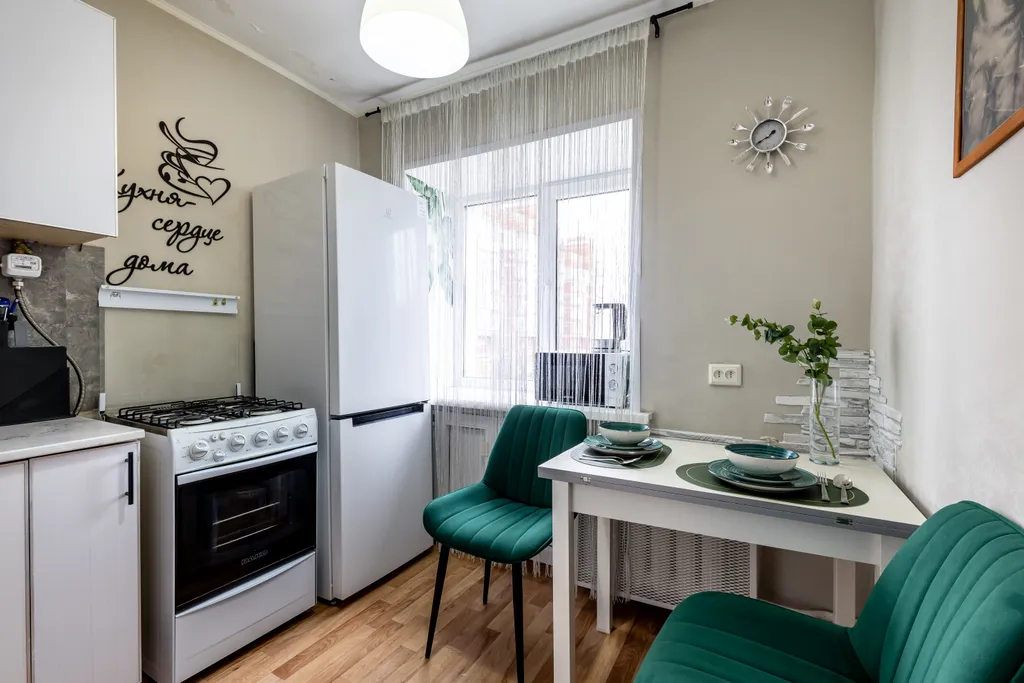 Квартира с видом на достопримечательности и набережную