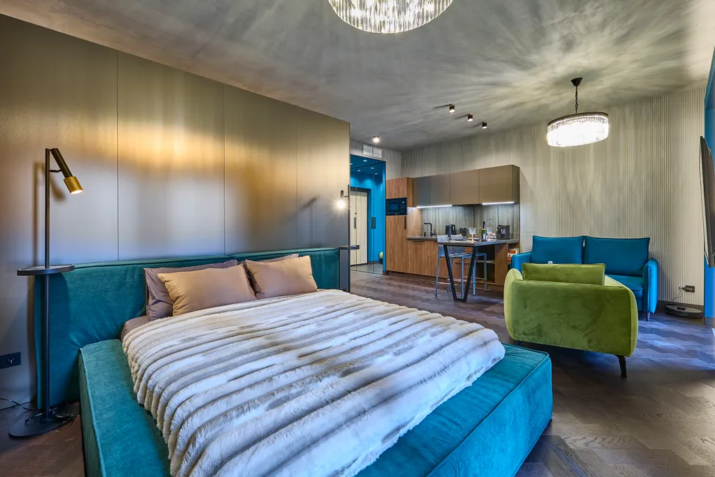 Квартира Апартаменты Metro Chic — Москва