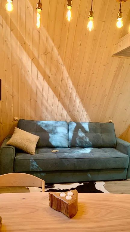 Коттедж Дом А-фрейм в живописном лесу — Архыз