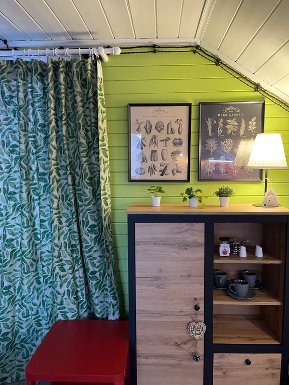 Деревянный домик со spa зоной