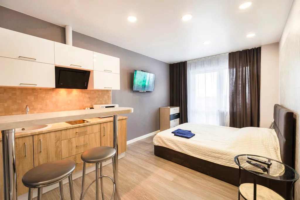 Квартира студия в районе вокзала — аренда посуточно в Барнаул