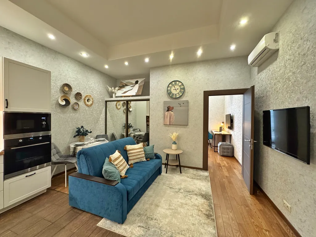 Квартира Уютная квартира Апарт-Комфорт у Тверской в историческом доме — Москва