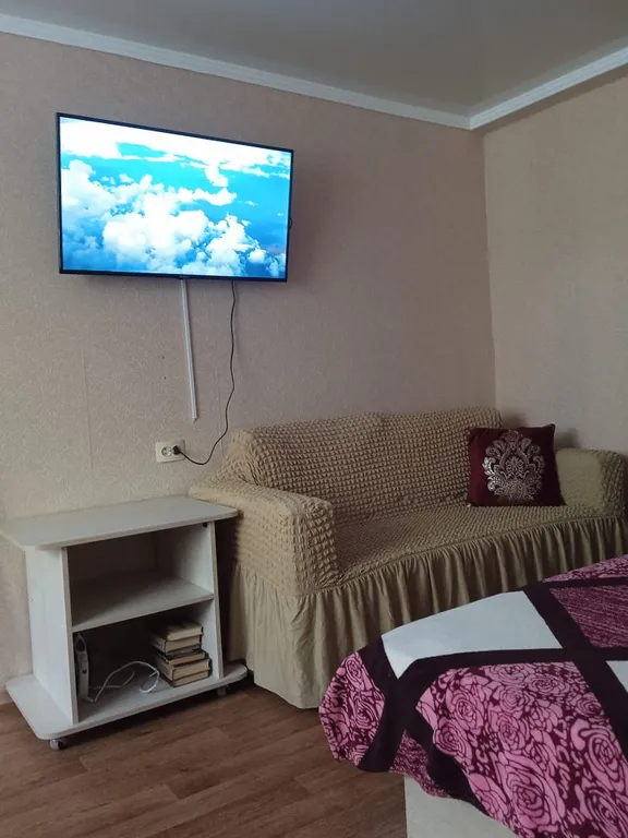 Уютная студия с видом на гору Железную и каскадную лестницу