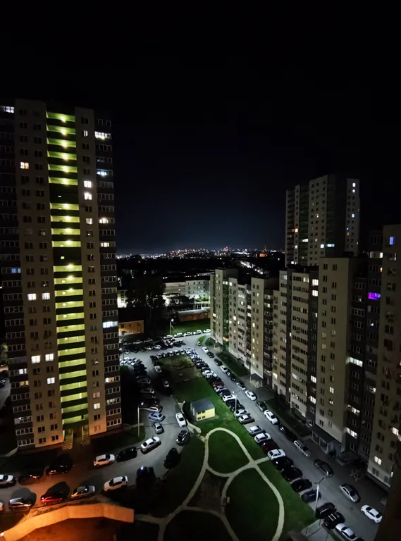 Уютная видовая квартира на 18 этаже