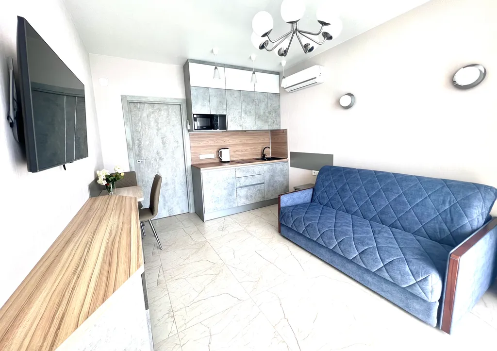 Уютная  2-х комнатная студия на берегу моря