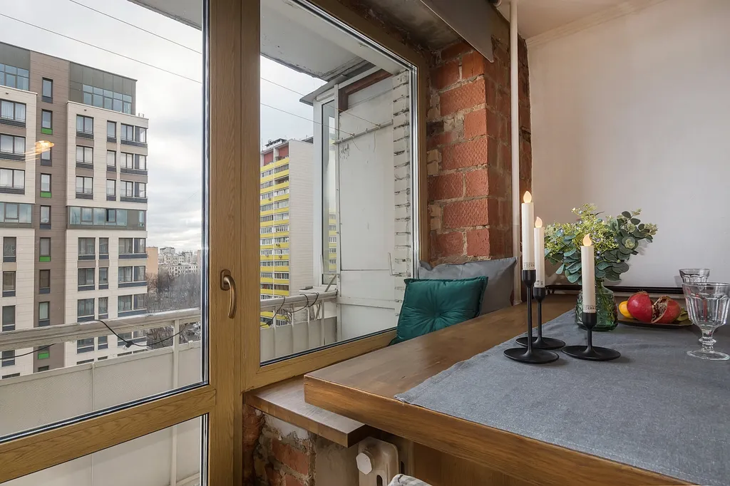 Квартира Квартира Атмосферная студия с великолепным видом — Москва