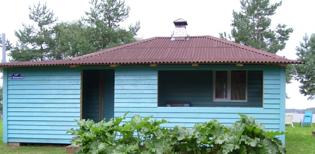 Удобный дом на самом берегу озера Вселуг