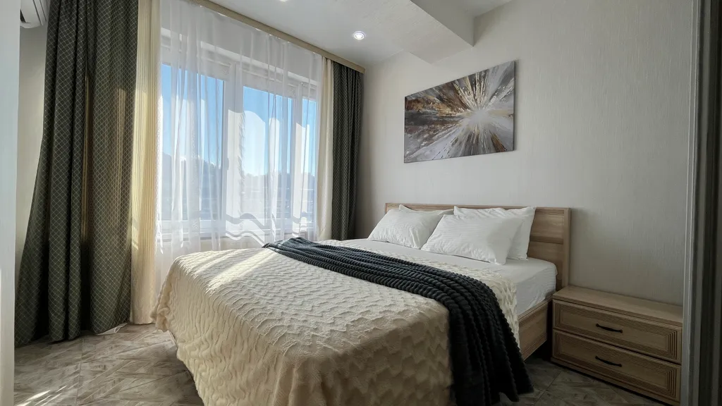 Квартира у моря с выделенной спальней и отдельной кухней — аренда посуточно в Дагомыс