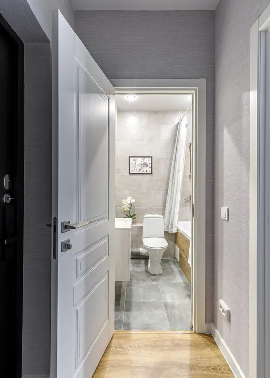 Современная студия для 4 гостей в ЖК Парк Победы