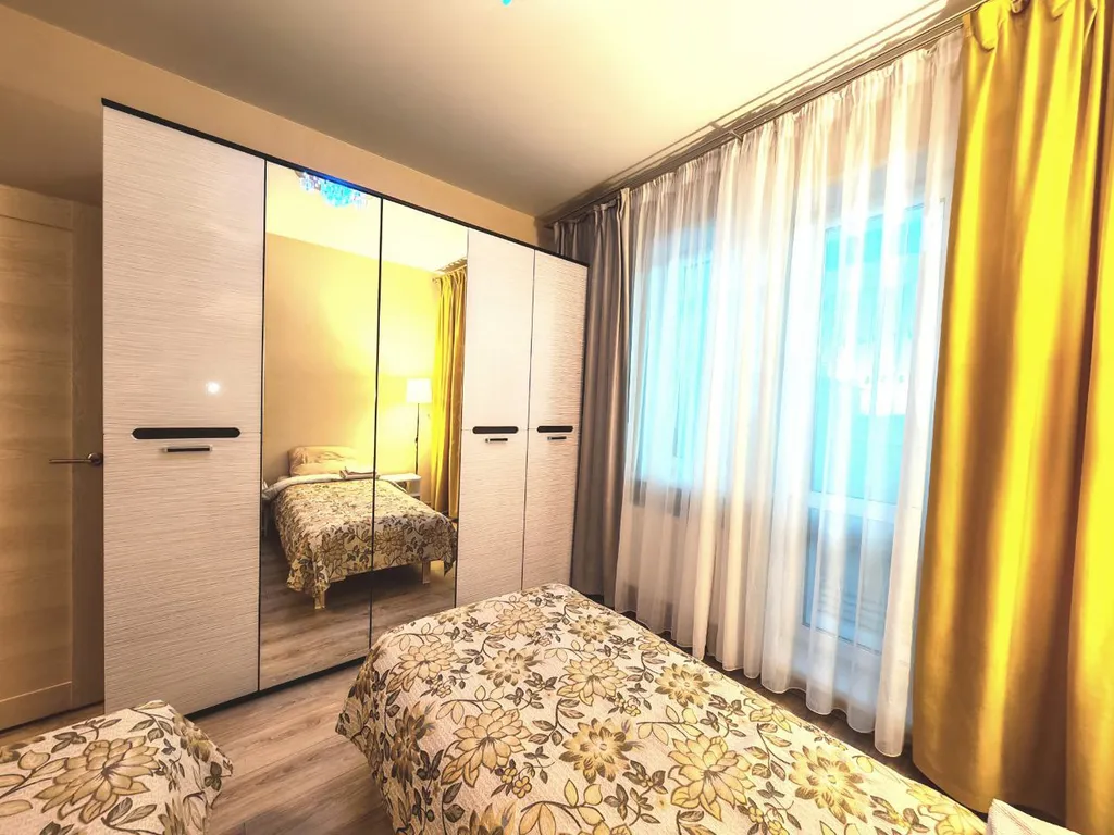 Уютная двухкомнатная квартира на большую компанию