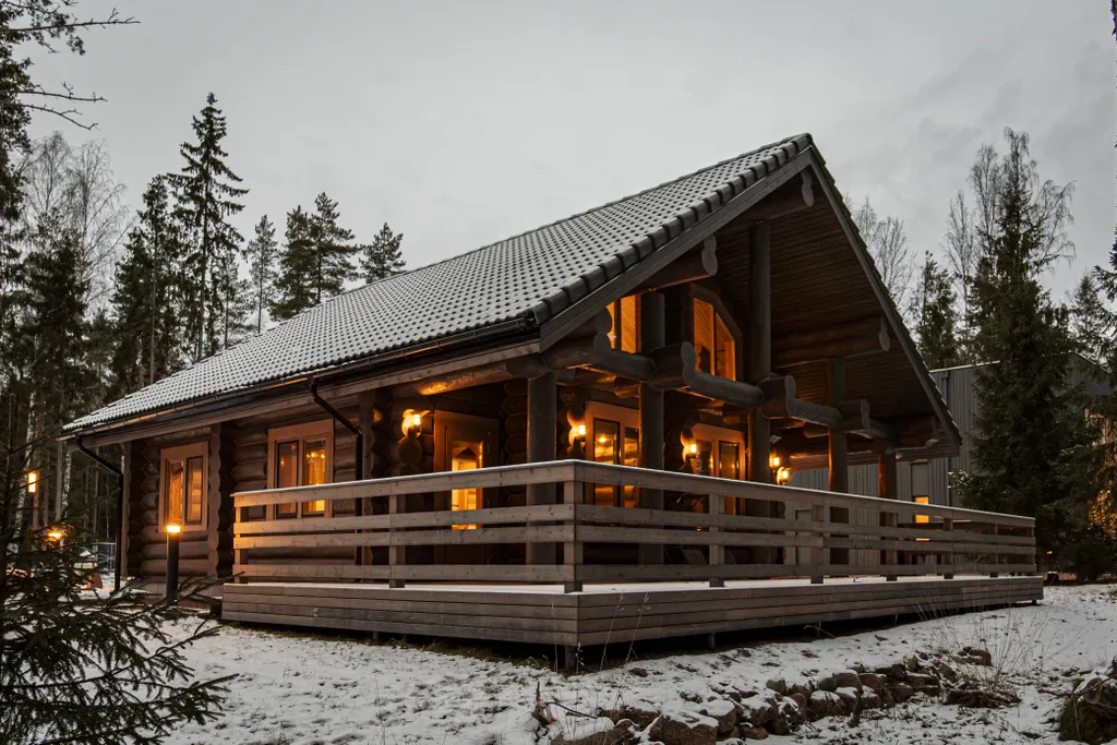 Коттедж Комфортабельная уютная изба — аренда посуточно в Выборг