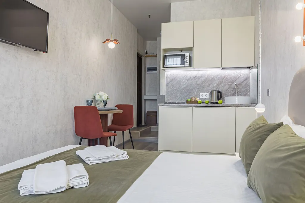 Квартира Квартира Видовой апартамент в Tower Plaza — Нижний Новгород