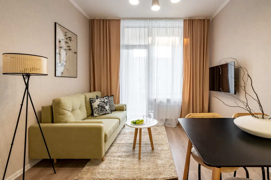 Квартира Квартира Евро-двушка Лаймовый щербет — Шушары