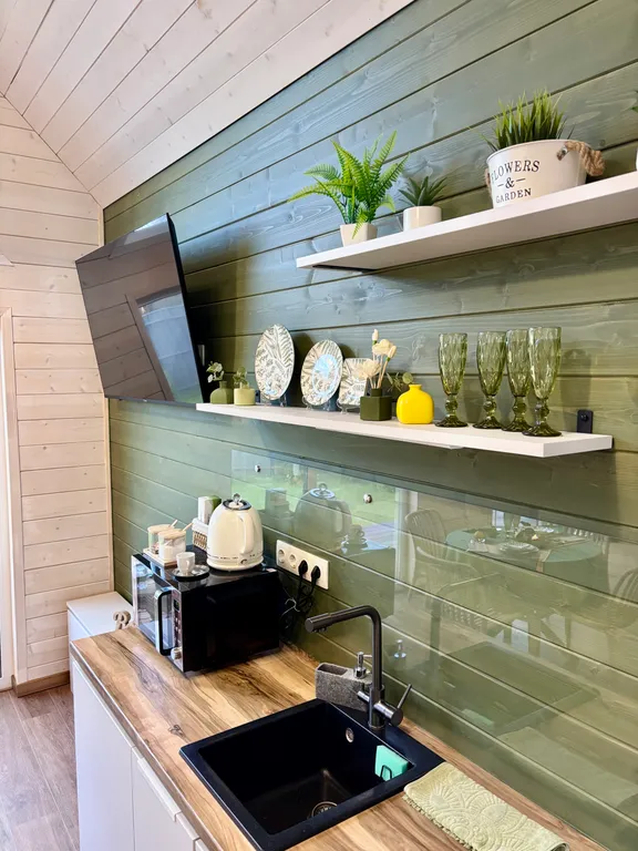 Стильный уютный дом на Сенеже