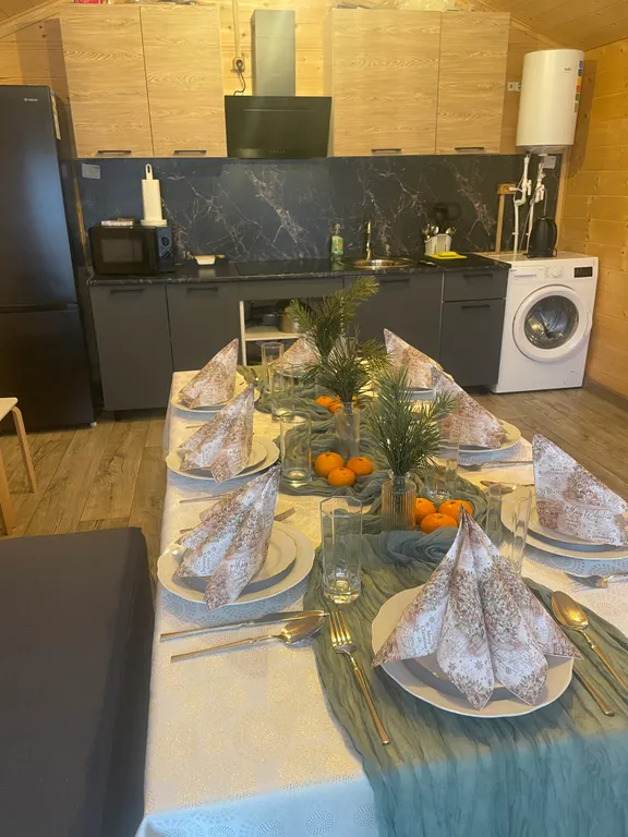 Уютные домики с панорамными видами на горы