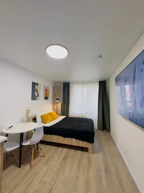 Квартира Квартира Уютная, стильная квapтиpа в ЖК New Кoлпино — Колпино