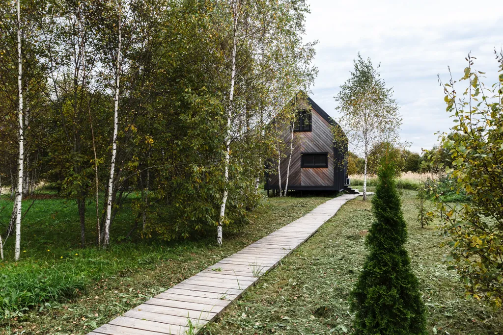 Коттедж Дом с панорамными окнами — Можайск