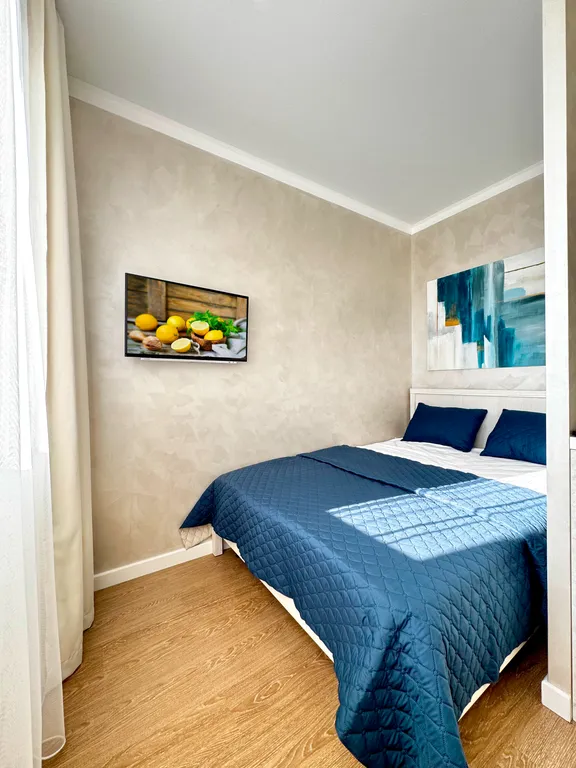 Уютная студия с панорамным видом на город!