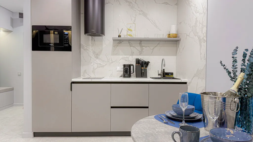 Квартира Квартира Стильная Smart-студия с джакузи в центре Краснодара — Краснодар