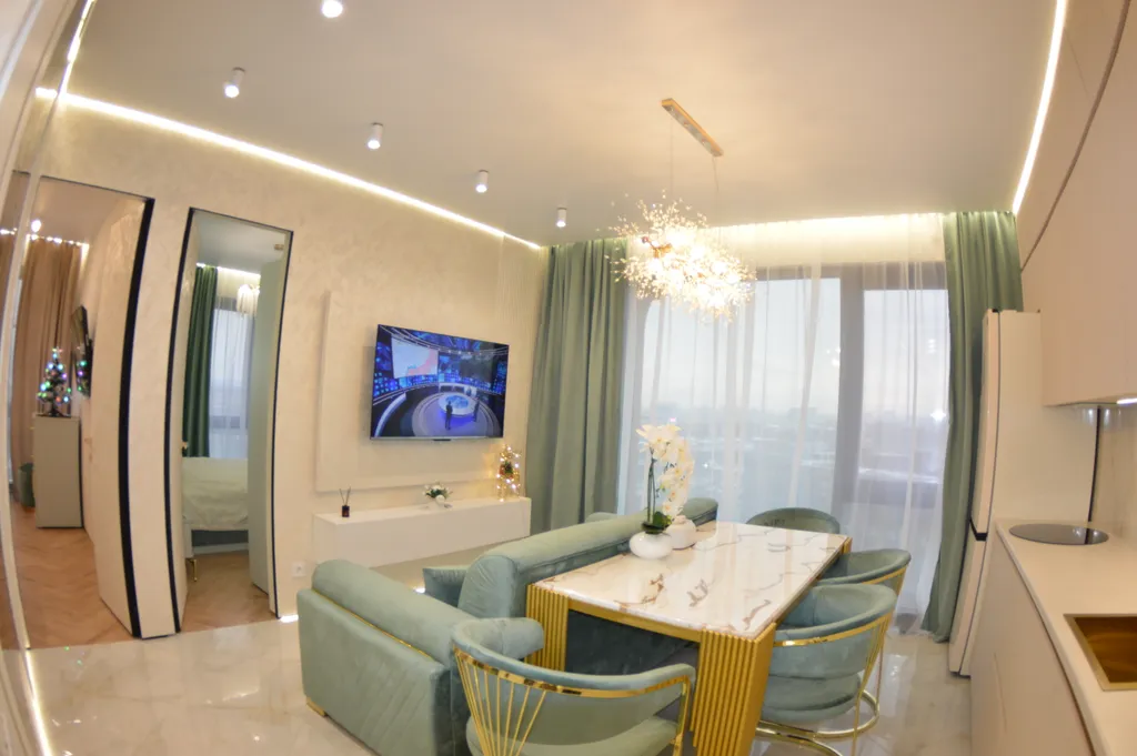 Квартира Квартира Уютная евротрешка в центре — Москва