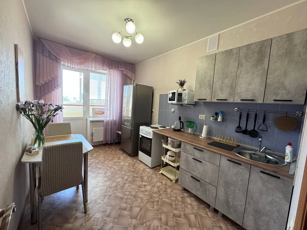 Благоустроенная  и очень теплая квартира в новом доме