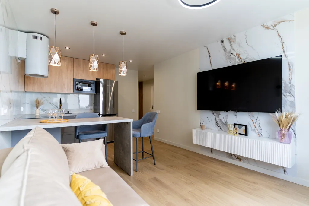 Уютная евродвушка на 19 этаже