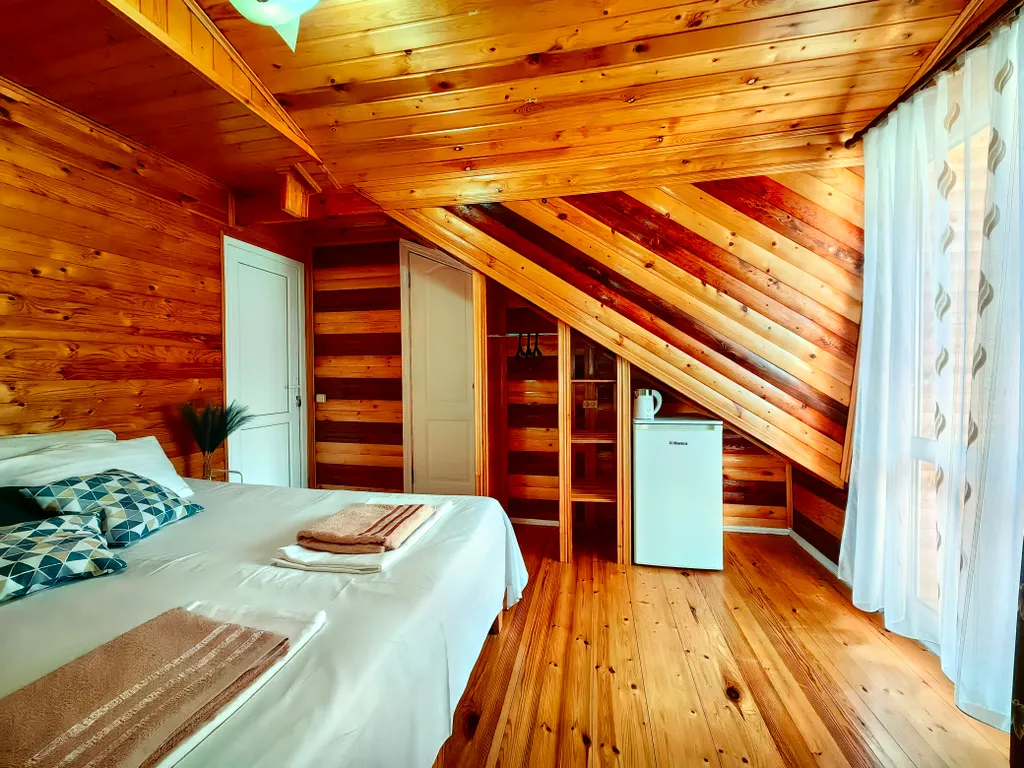 Эко-номер с индивидуальным балконом, кондиционер, эл чайник, парковка