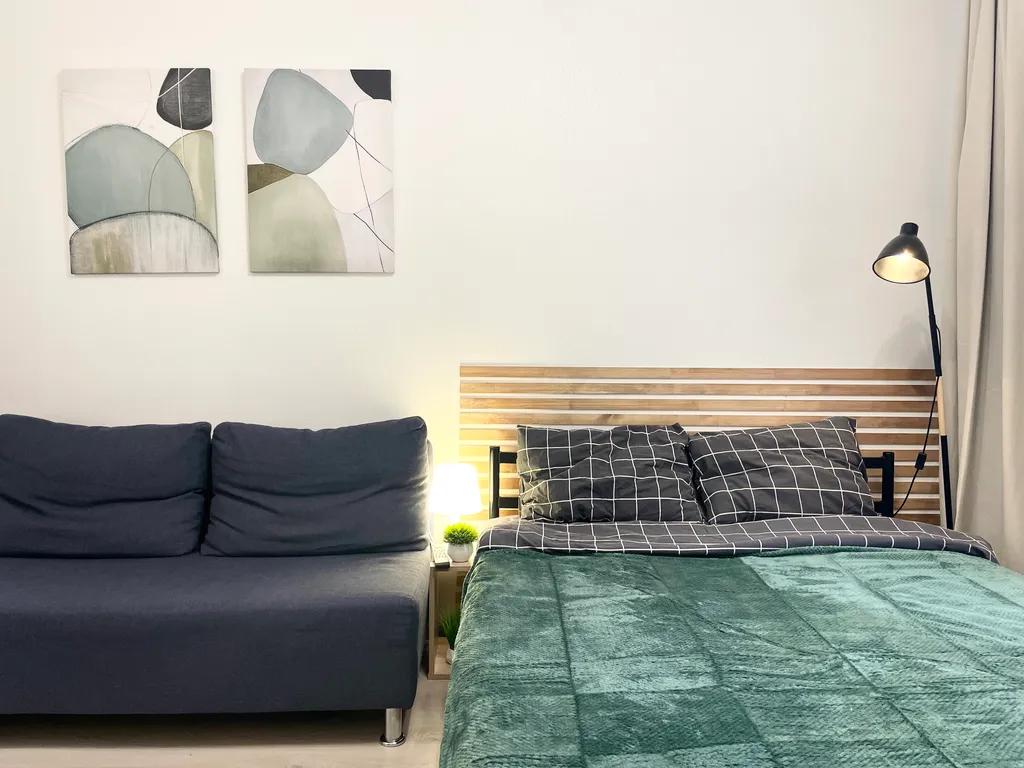 Уютная студия в современном тихом районе