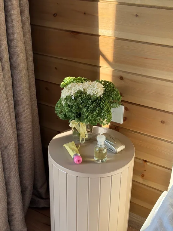 Побег из города, дом с сауной и камином