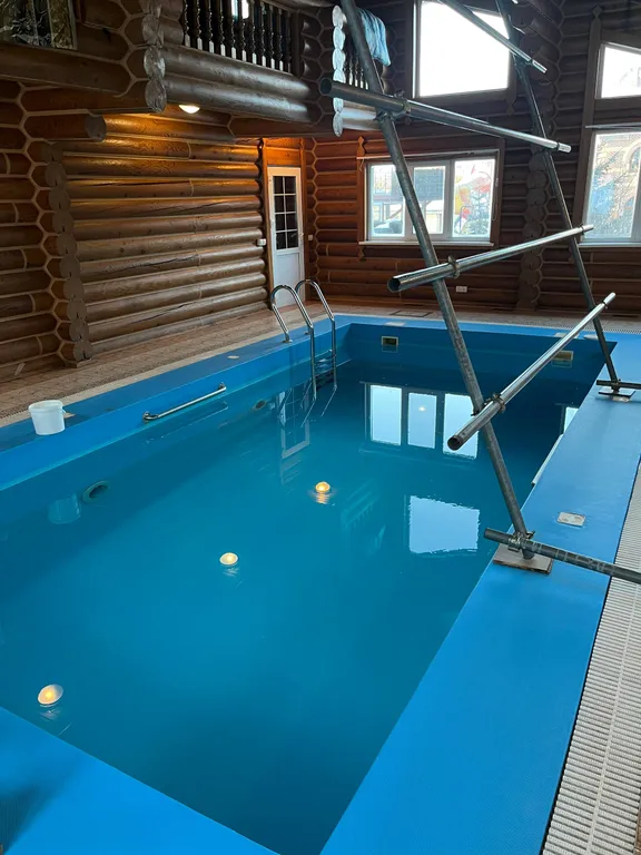 Аренда Коттеджа с баней, бассейном, джакузи, стадионом и зоной барбекю