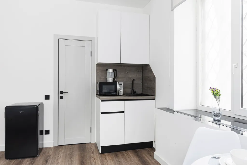 Квартира Квартира Дизайнерская студия на западе Москвы — Москва