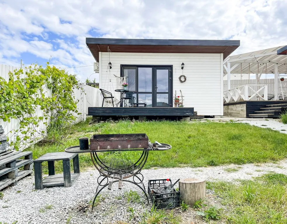 Сканди домик с баней