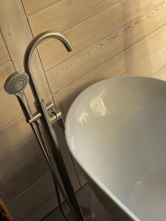 Уютный дом с русской баней из ольхи и тёплым бассейном