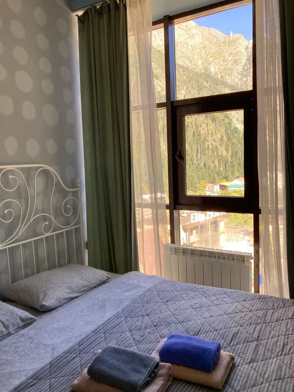 Уютная студия, в центре Домбая, в двух минутах от канатной дороги