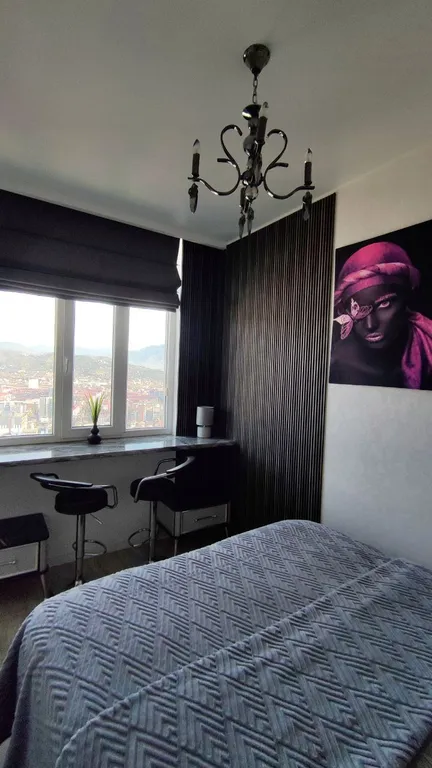 Евро-двухкомнатная квартира у моря для наслаждения видом и комфортом