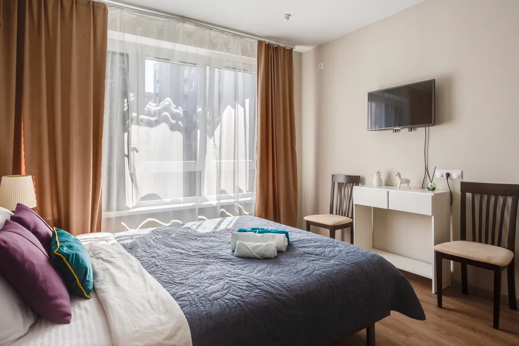 Однокомнатная квартира с балконом