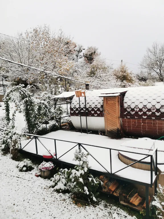 Уютный дом с баней и тёплой купелью