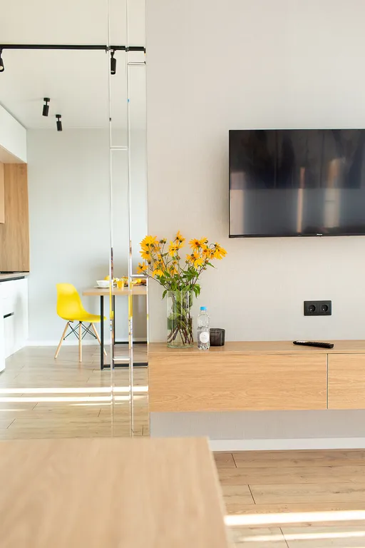 Современная студия с дизайнерским ремонтом в ЖК