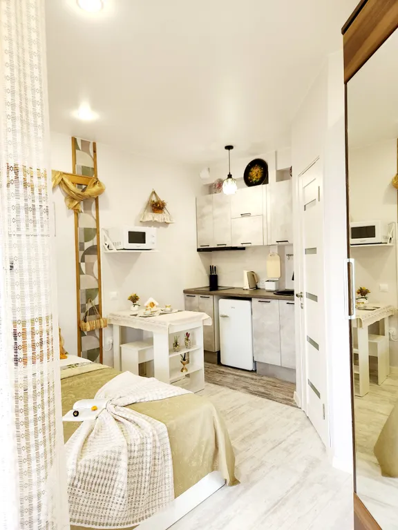 Уютный номер студия в стиле прованс