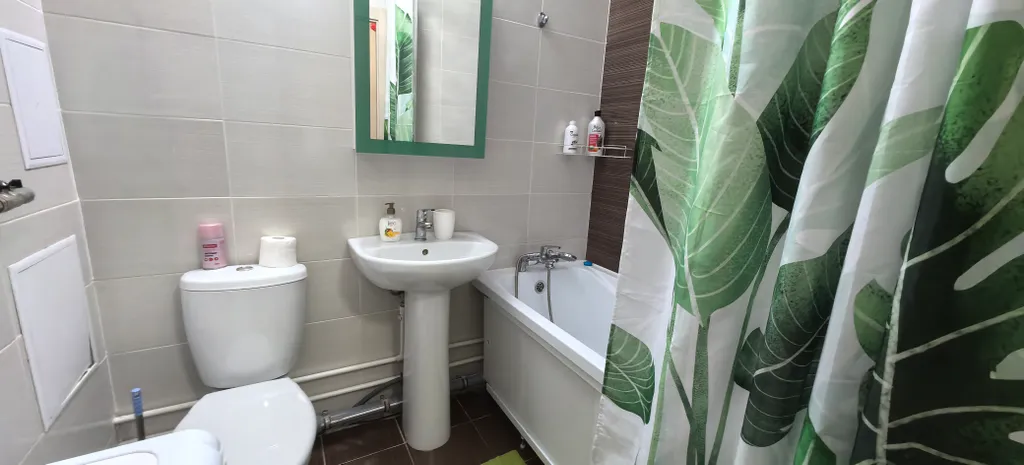 Большая студия с двумя окнами