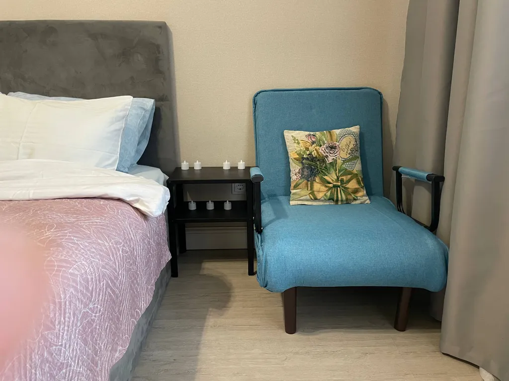 Квартира Квартира Уютная студия для командировочных, пар и пар с детьми — Шушары