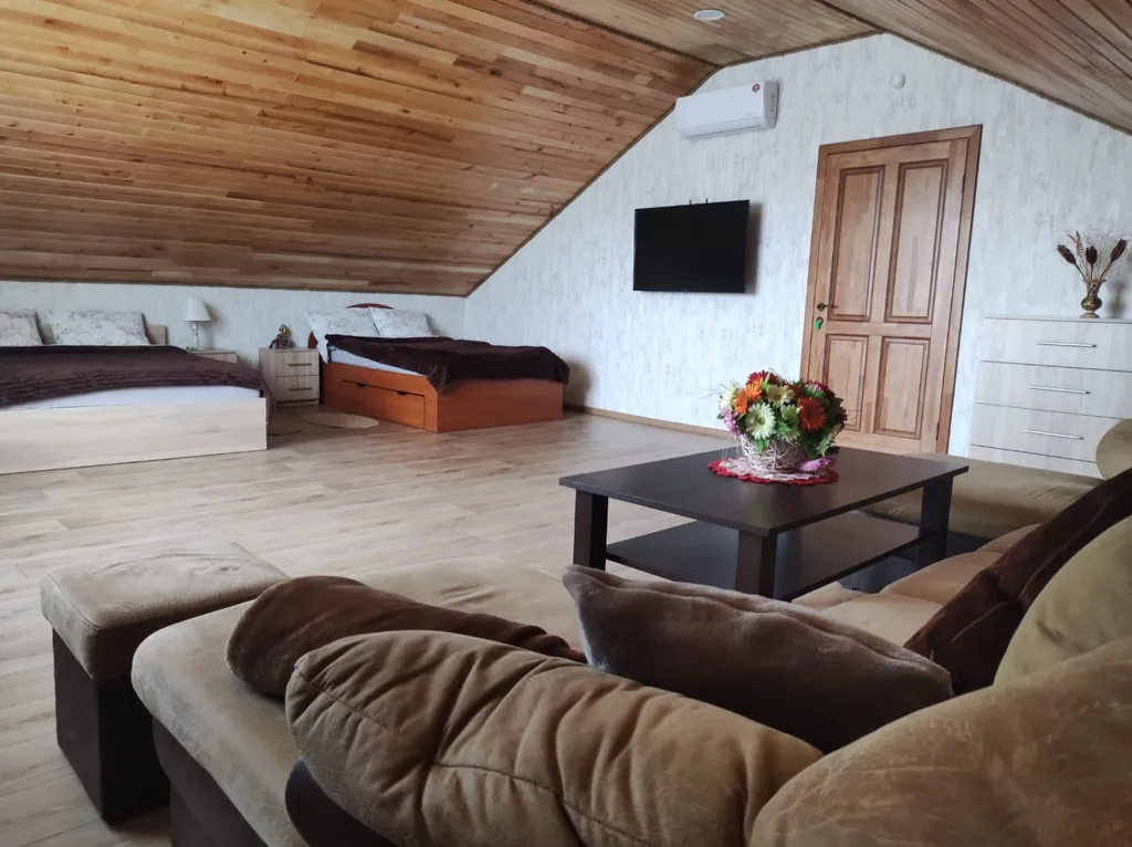 Уютный теплый дом с баней