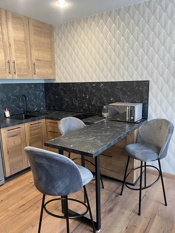 Новая студия с евроремонтом в живописном месте