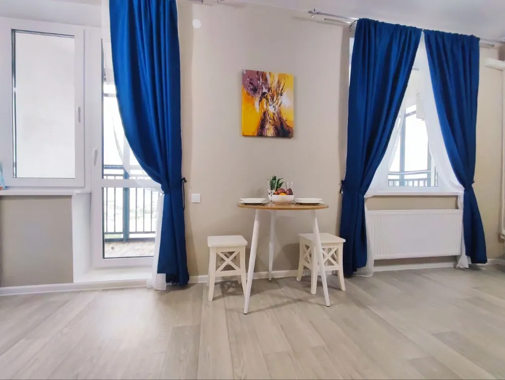 Светлая квартира в центре с шикарным видом