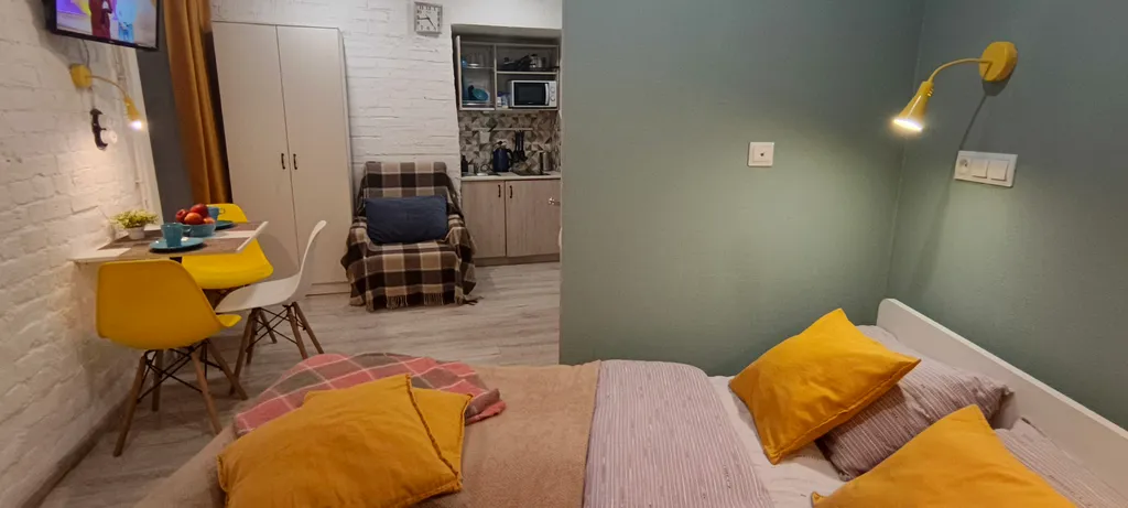 Квартира Уютная квартира-студия в центре Санкт-Петербурга с бесплатной парковко — Санкт-Петербург