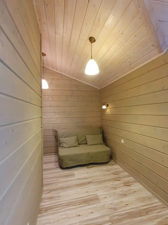 Уютный, коттедж для отдыха в тишине у леса и залива в КП "Крутой берег"