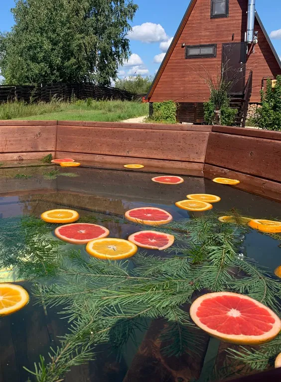 A-frame на берегу Волги